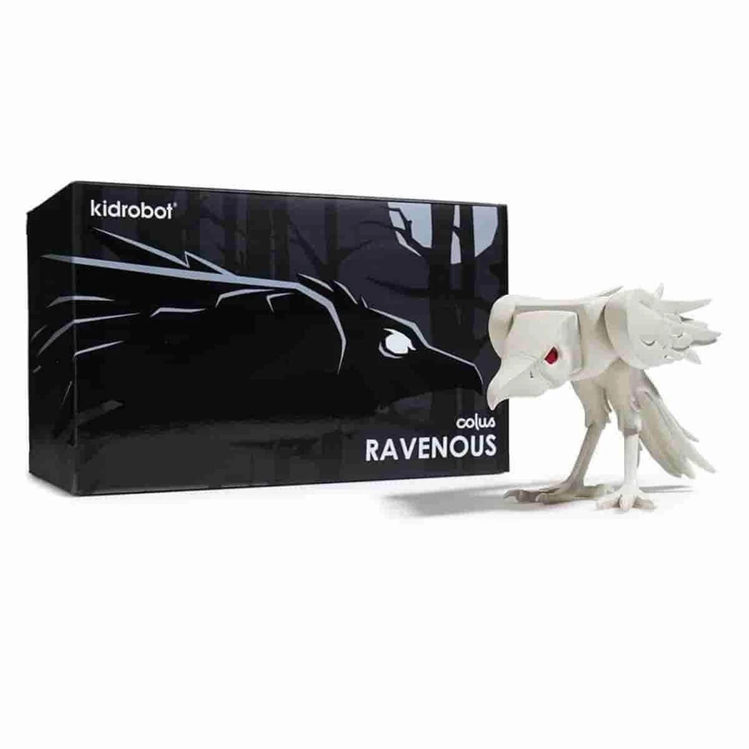Ravenous 7" White Resin Art Figure By Kidrobot X Colus Limited To 200 Pieces 1 Ravenous 7" White Resin Art Figure By Kidrobot X Colus Limited To 200 Pieces