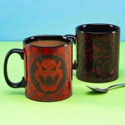 Bowser Super Mario Bros Heat Changing Coffee Mug By Nintendo 5 Bowser Super Mario Bros Heat Changing Coffee Mug By Nintendo