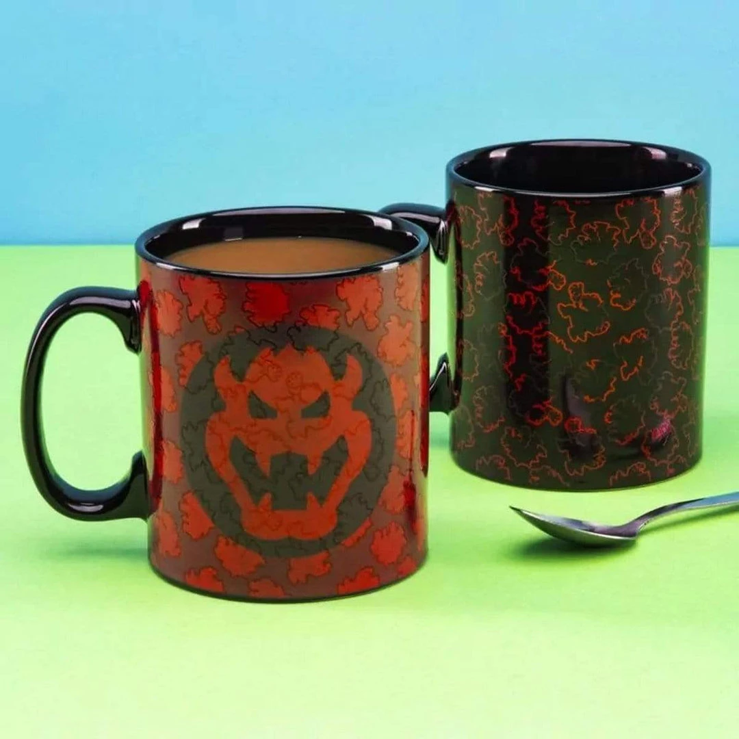 Bowser Super Mario Bros Heat Changing Coffee Mug By Nintendo 3 Bowser Super Mario Bros Heat Changing Coffee Mug By Nintendo