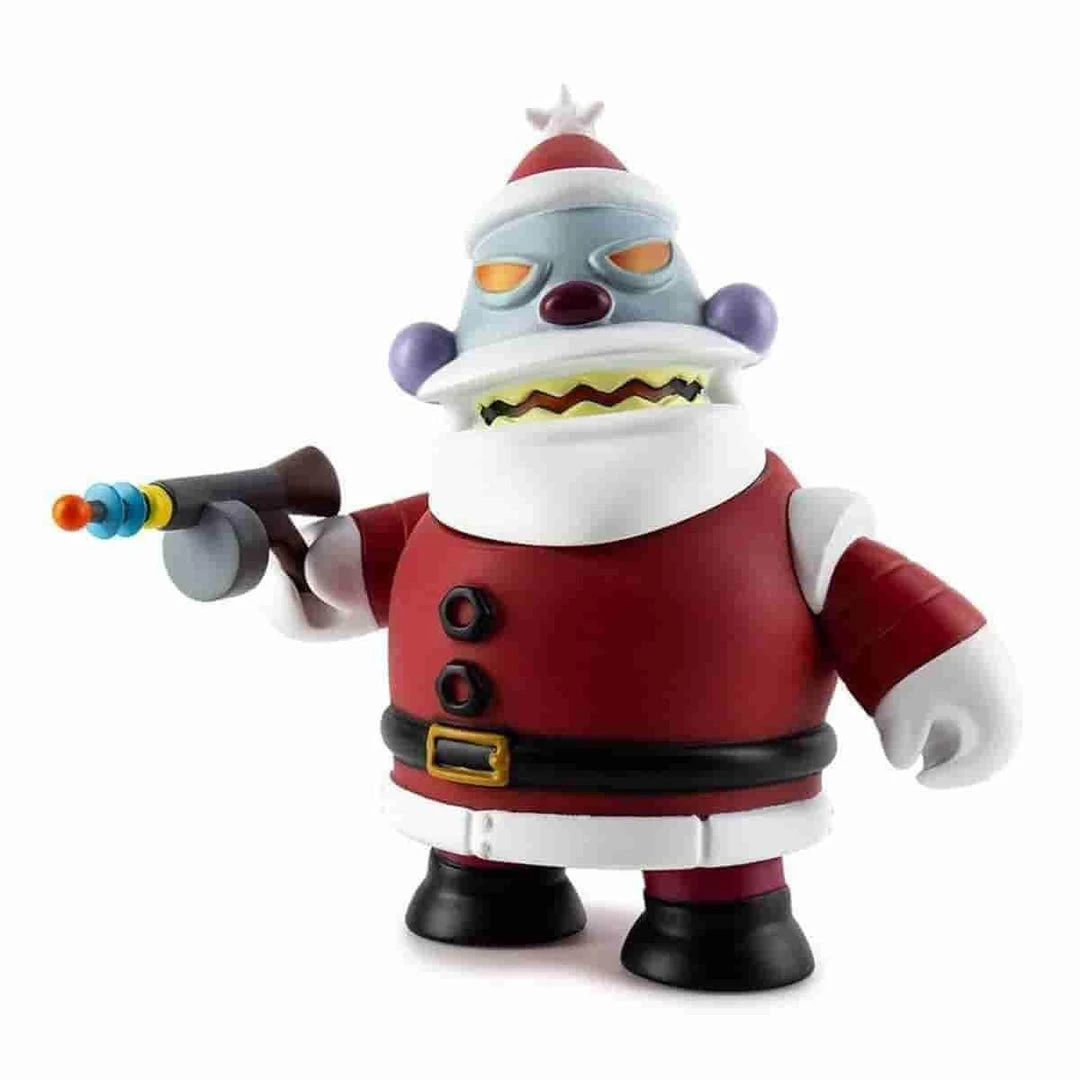 Futurama Robot Santa Claus "Naughty" Art Figure By Kidrobot 2 Futurama Robot Santa Claus "Naughty" Art Figure By Kidrobot