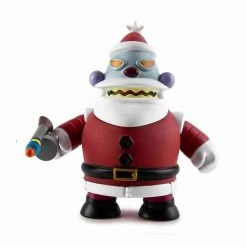 Futurama Robot Santa Claus "Naughty" Art Figure By Kidrobot 12 Futurama Robot Santa Claus