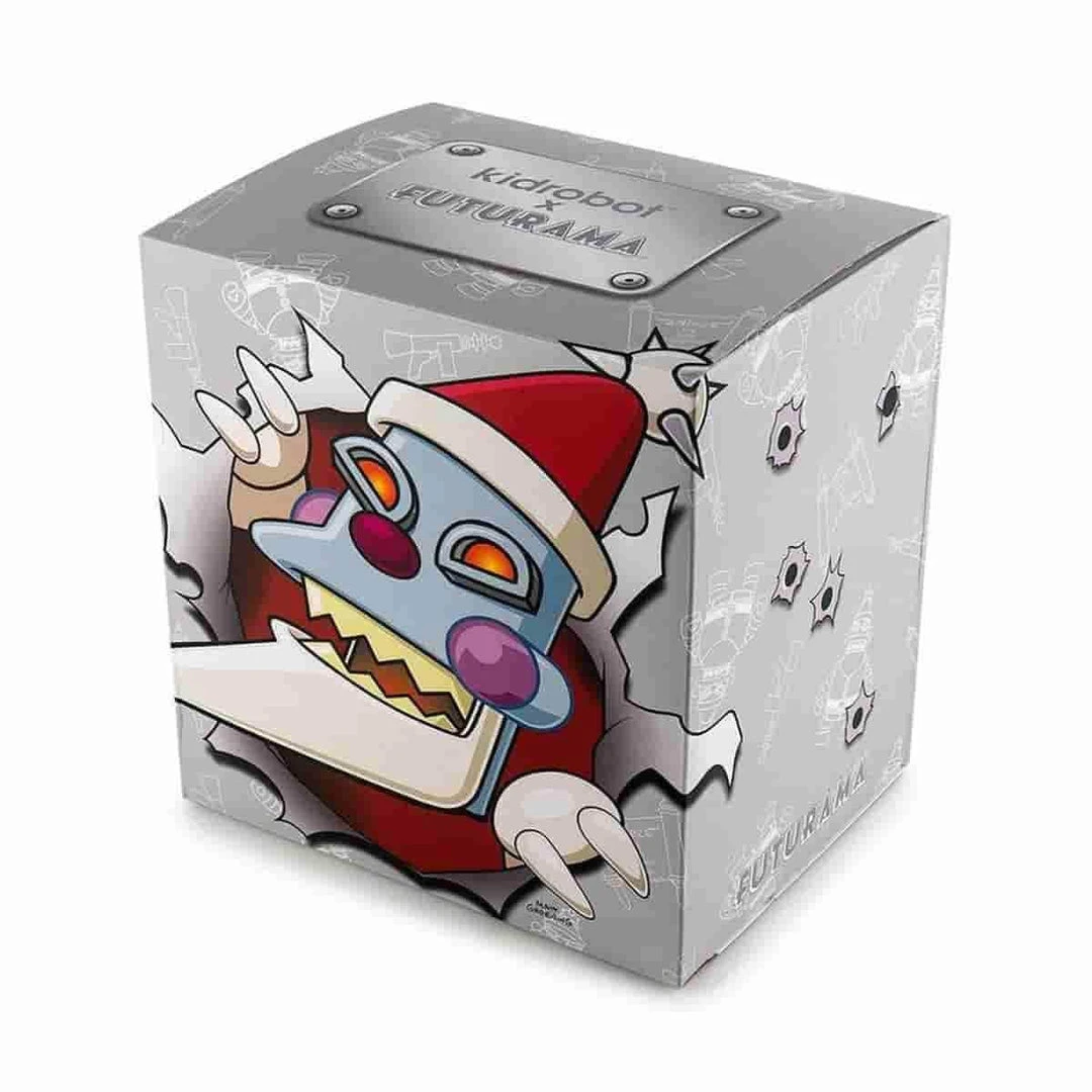 Futurama Robot Santa Claus "Naughty" Art Figure By Kidrobot 7 Futurama Robot Santa Claus "Naughty" Art Figure By Kidrobot