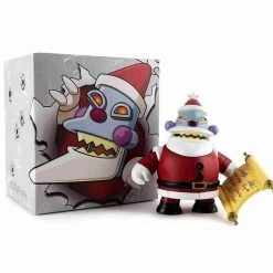 Futurama Robot Santa Claus "Nice" Art Figure By Kidrobot
