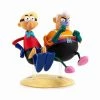 Mermaid Man & Barnacle Boy In INvisible Boat Medium Vinyl Figure By Kidrobot