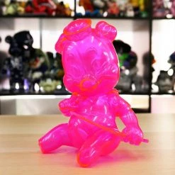 Piggums Neon PK Sofubi Frank Kozik X Black Book Toy